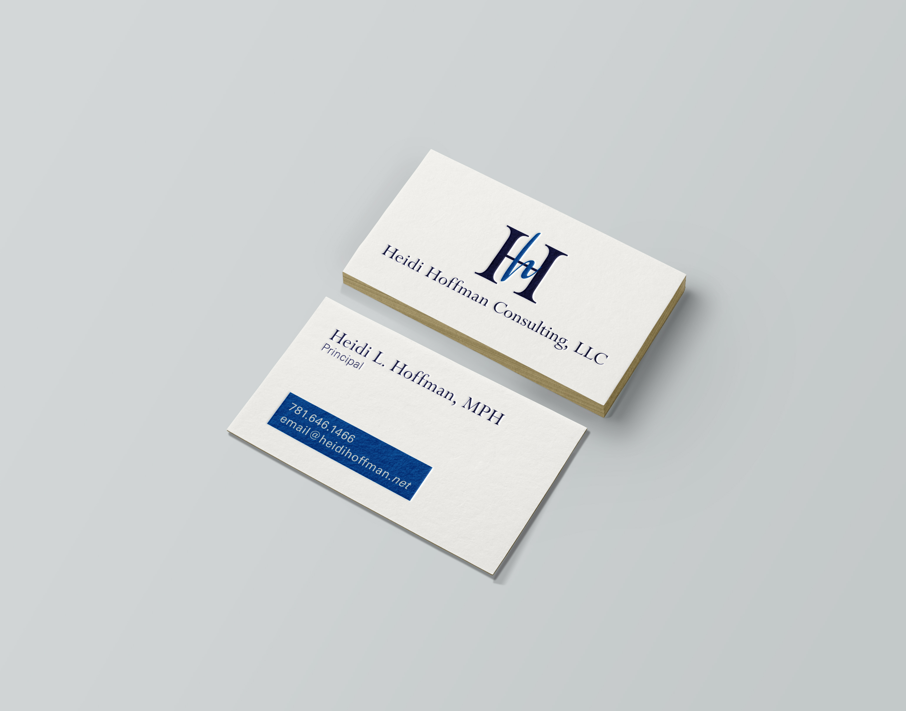 Heidi Hoffman business card